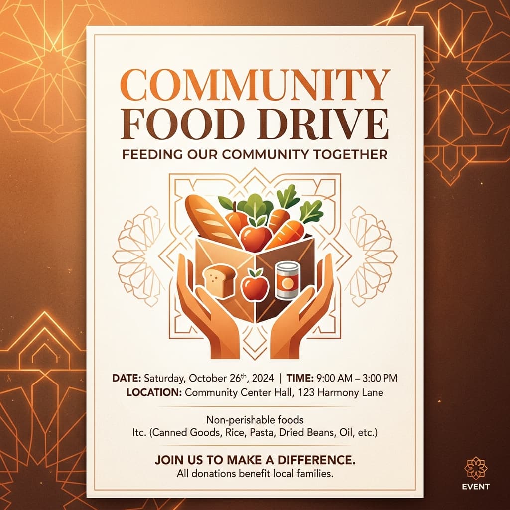 Ramadan Food Drive 2025